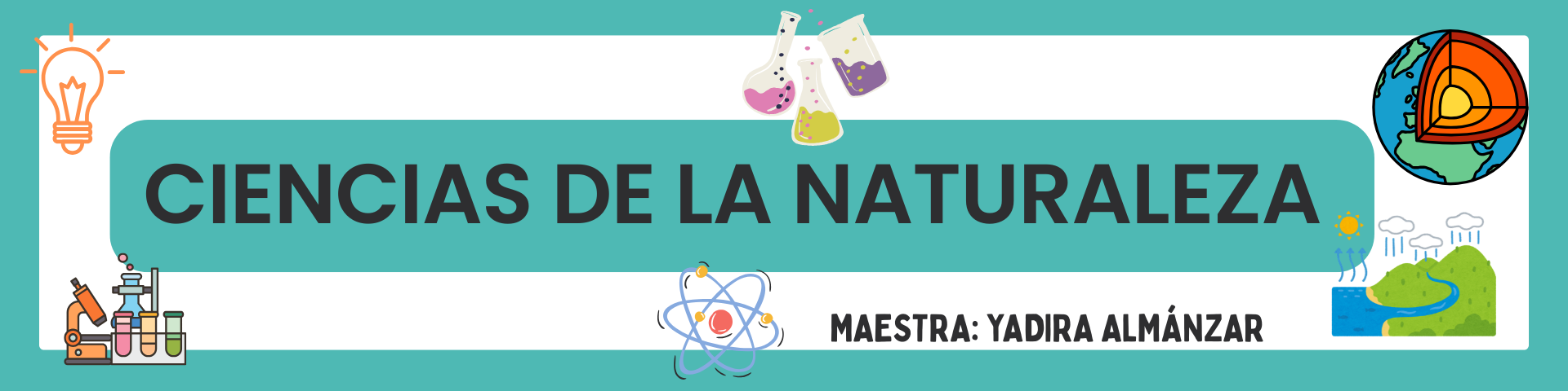Nombre asignatura y maestra diseñadora del curso